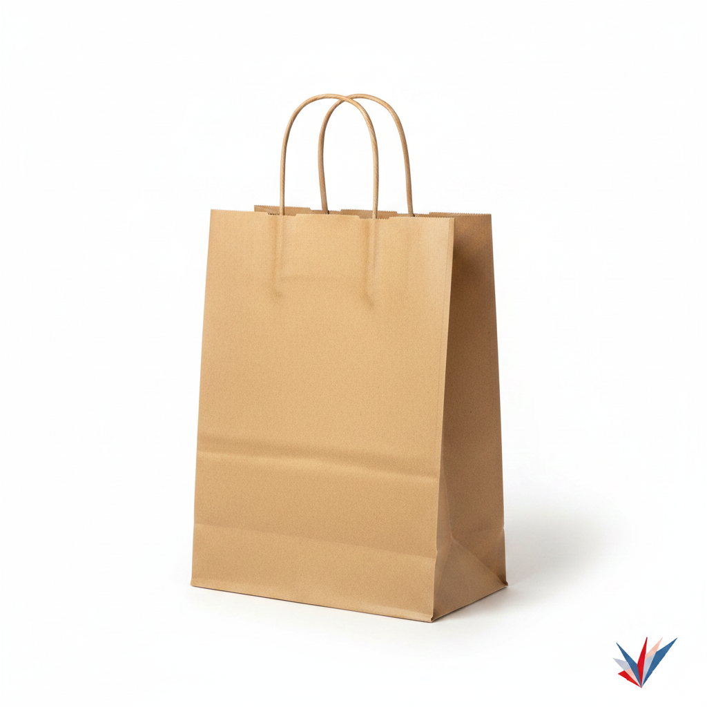 13x7x14 Natural Kraft Paper Bag