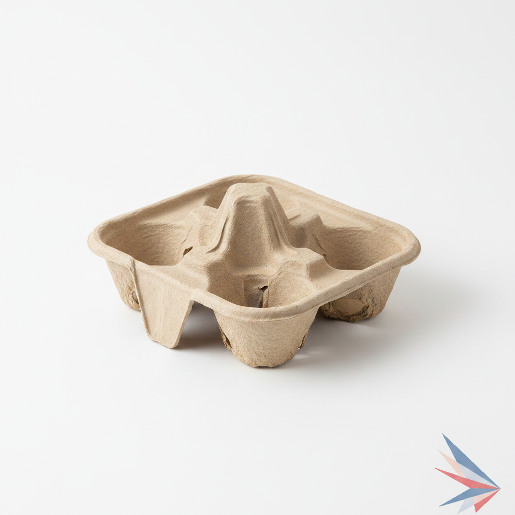 4-Cup Biodegradable Drink Carrier