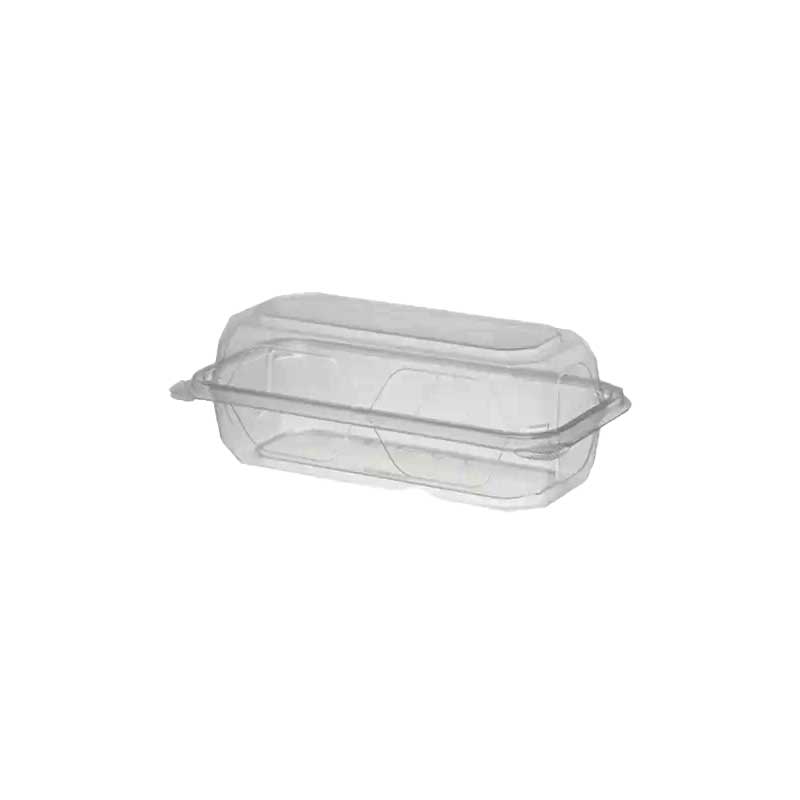 5x9 PET Hinged Food Box - JC-59