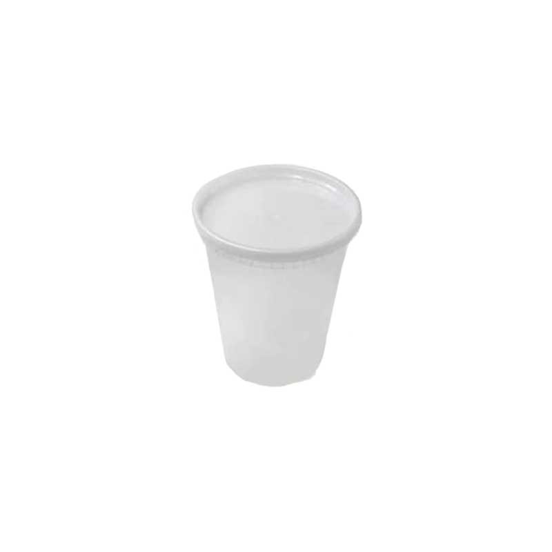 32 oz Translucent PP Round Deli Container with Lid - QH-32
