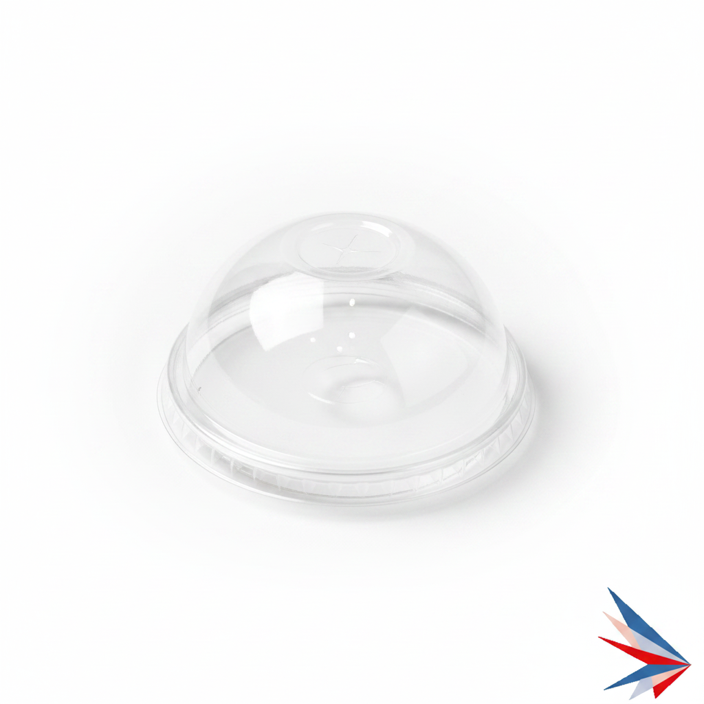 Dome Lid with Hole 98mm for Cold Cups