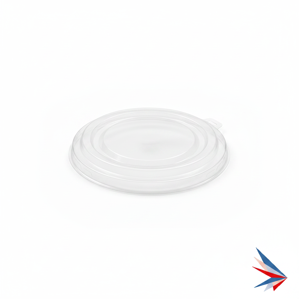 PET Lid for 150mm Kraft Paper Bowls