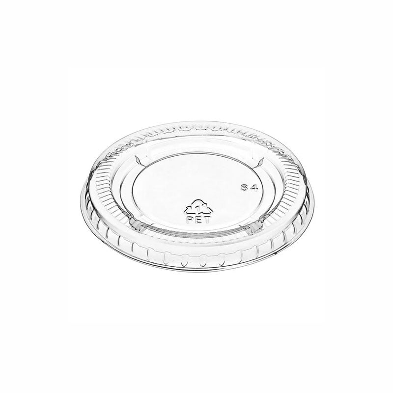 PET Lid for 1 oz Souffle Cup