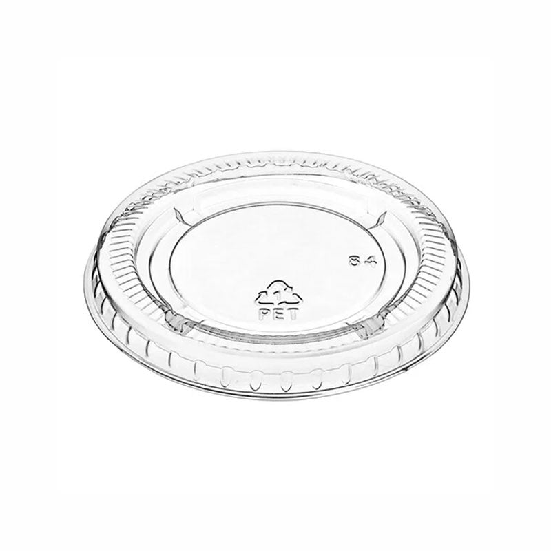 PET Lid for 3.25-5.5 oz Souffle Cups