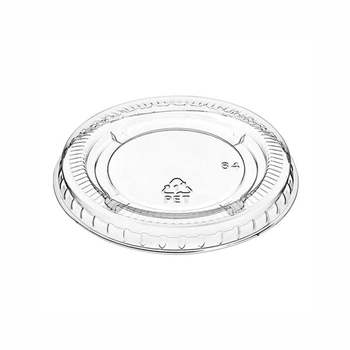 PET Lid for 3.25-5.5 oz Souffle Cups