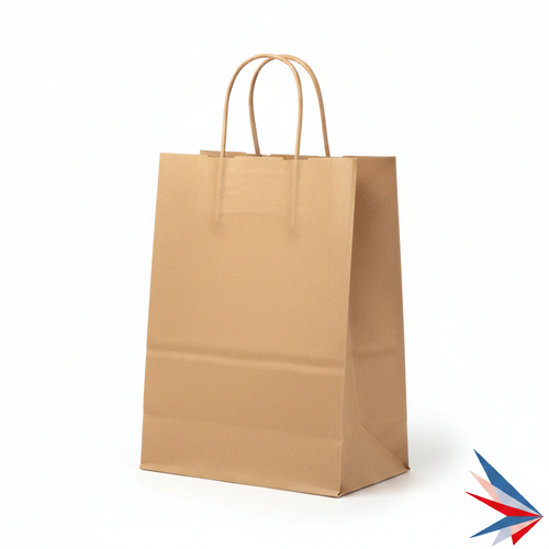 12x7x17 Natural Kraft Paper Bag