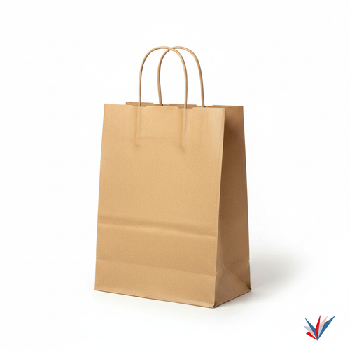 13x7x14 Natural Kraft Paper Bag