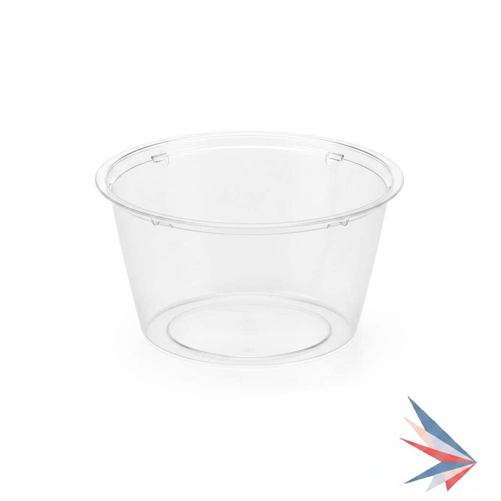 16 oz Clear Tamper-Evident Container Base