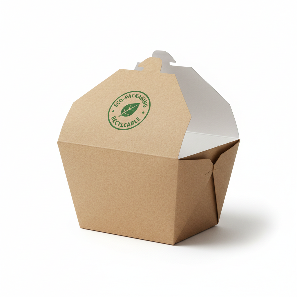 30 oz Kraft Take Out Box