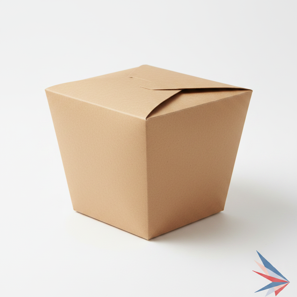 45 oz Kraft Take-Out Box sin asa