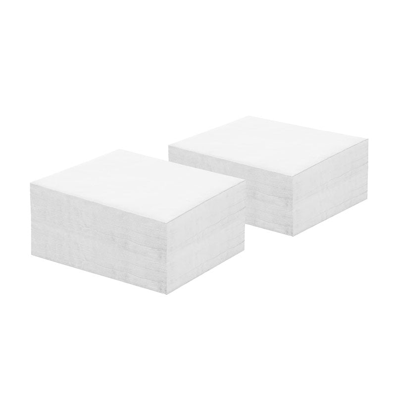 White 2-Ply Beverage Napkin - CI-NAP1W-3000