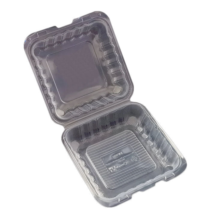 8 inch Clear Heavy-Duty PP Container - PP881