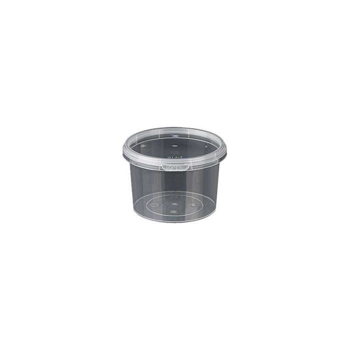 16 oz Clear Tamper-Evident Container Base