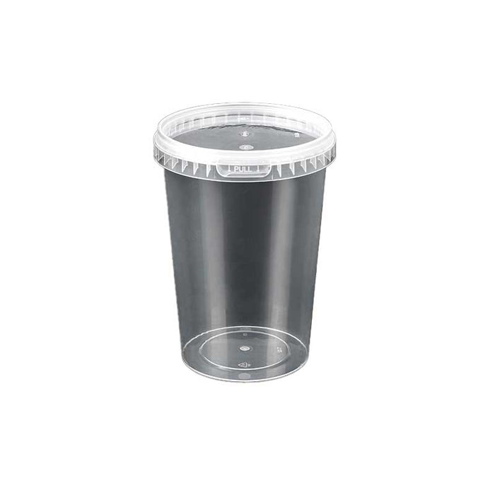 32 oz Clear Tamper-Evident Container Base