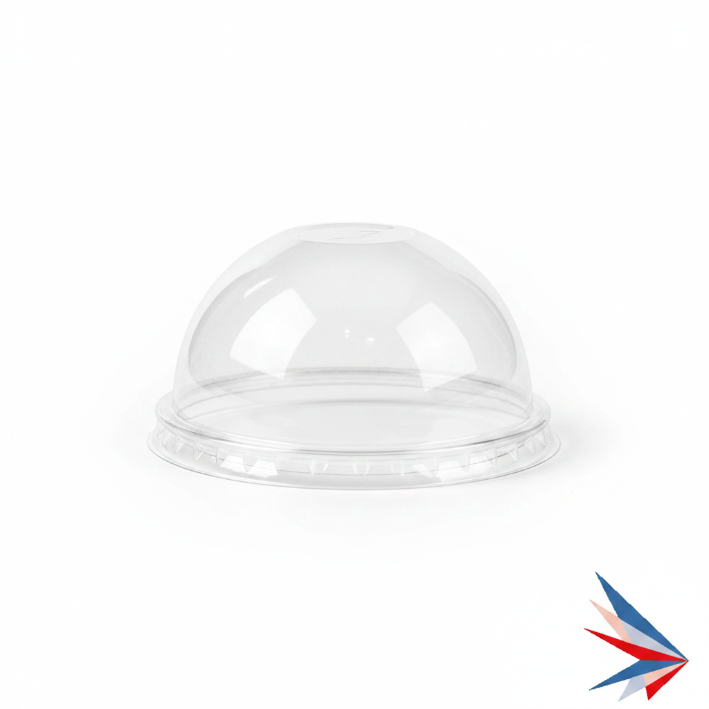 PET Dome Lid for Acai Bowl - No Hole