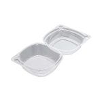 PET Clear Clamshell 6 inch open