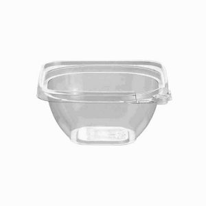 Tamper evident square bowl base 12oz