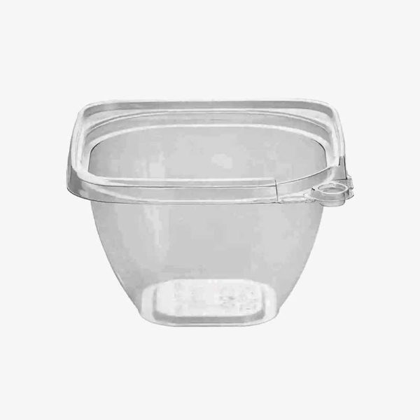 Tamper evident square bowl base 16oz