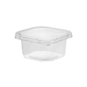 Tamper evident square deli container base 12oz