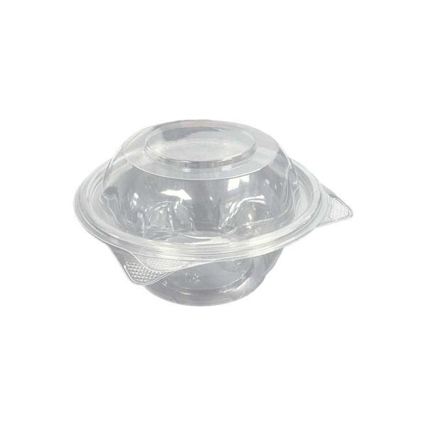 PET Bowl Hinged Clear