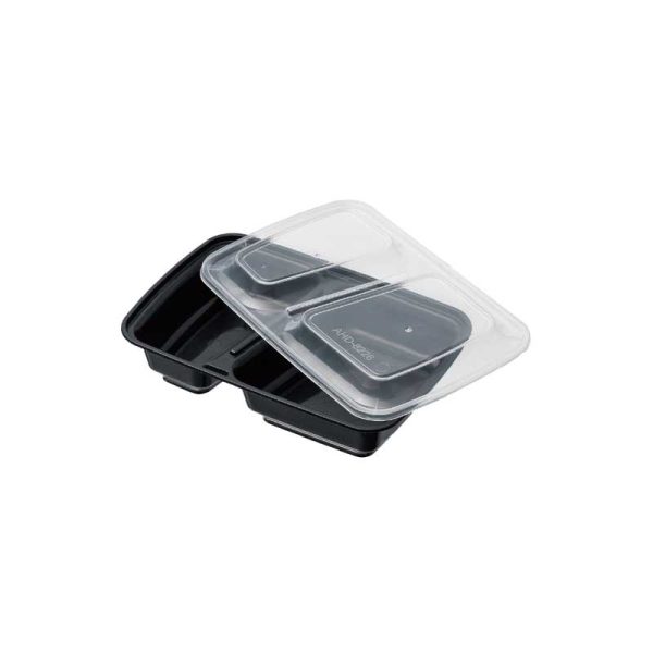 Lunch box divided food container 30oz