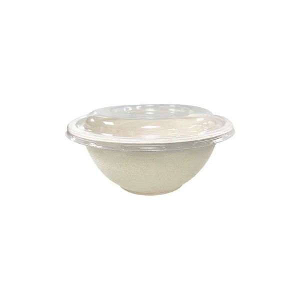 Round bowl natural pulp base 7inch