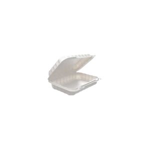 White mineral clamshell 9x6 inch 200 pcs