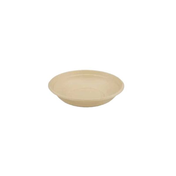 Round bowl natural pulp base 24oz