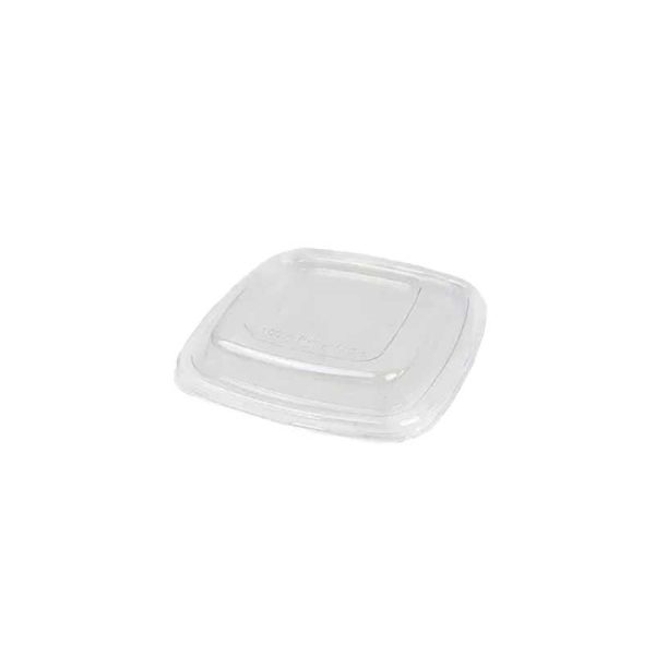 Square bowl anti fog clear PET lid