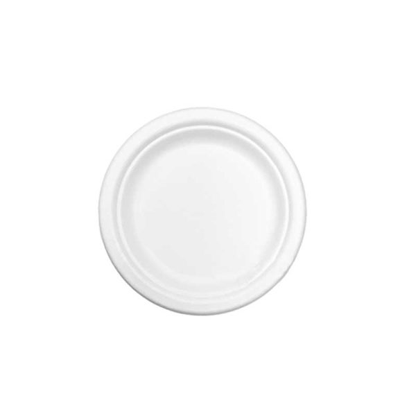 Bagasse Round plate 7 inch