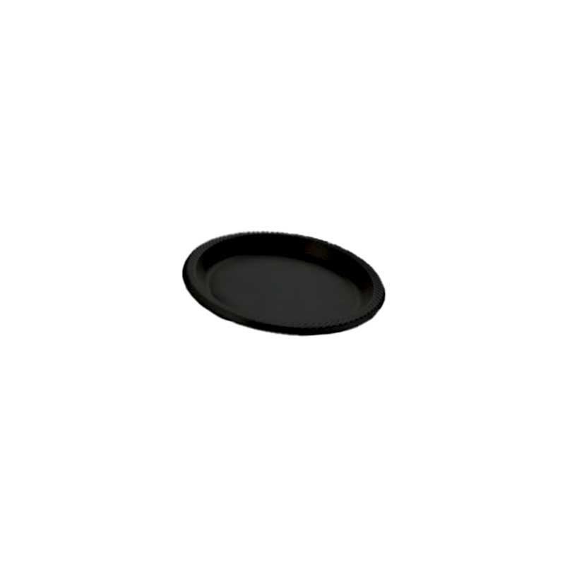 Black mineral plate 9 inch