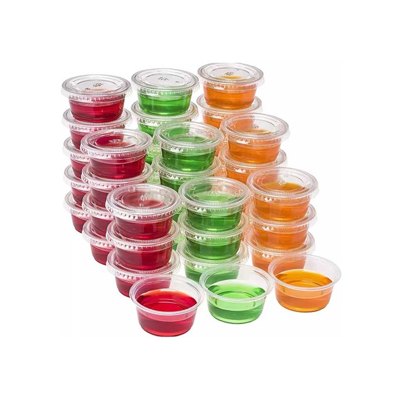 Clear souffle cup / portion cup base