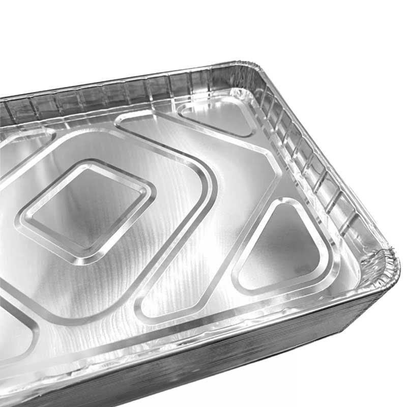 Half size shallow rectangle foil pan