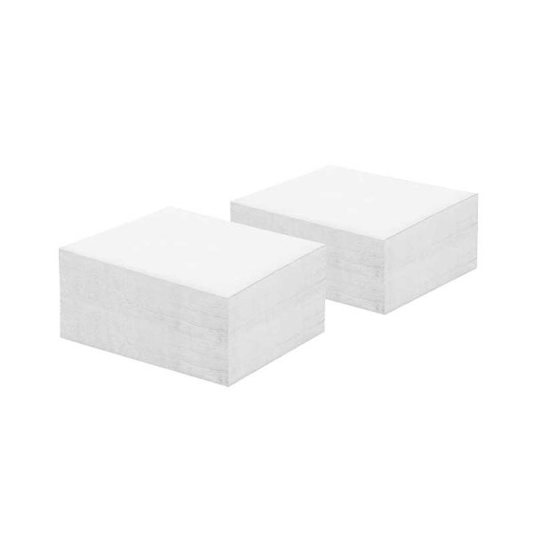 2 ply cocktail napkin white