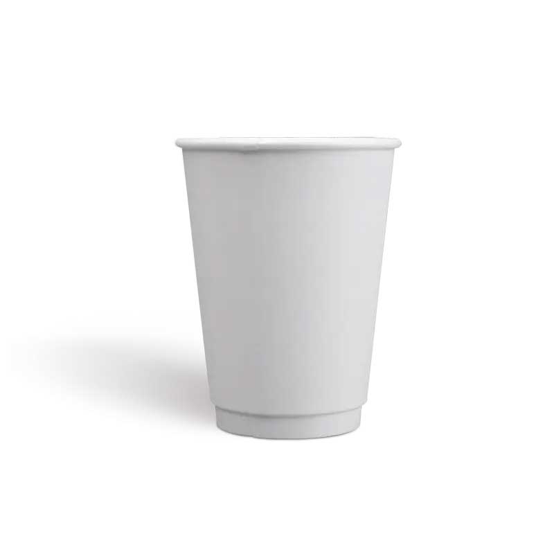 Hot cup double wall 12 oz