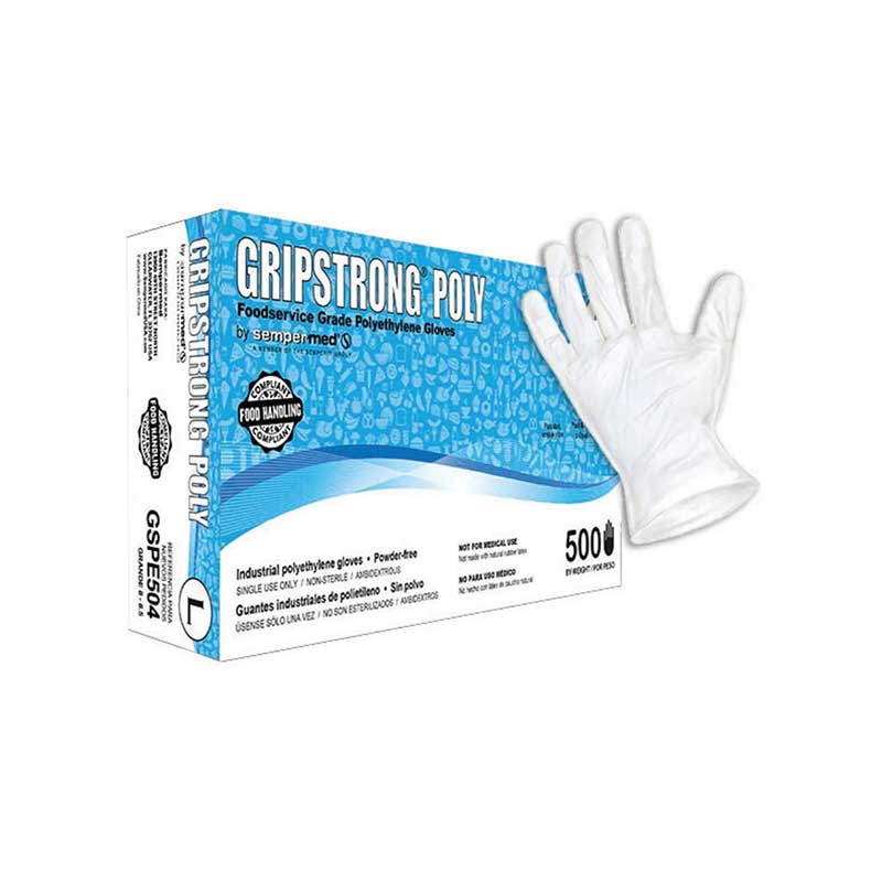 Gripstrong poly gloves