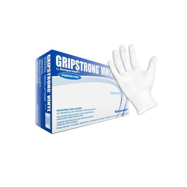 Gripstrong Poly gloves vinyl
