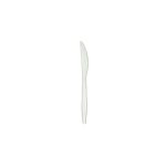 White plastic knife