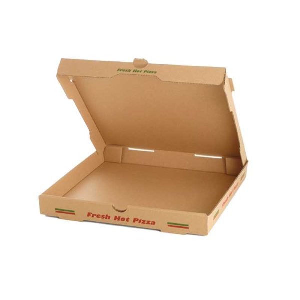 pizza box open