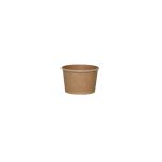 Kraft paper soup bucket base 8 oz