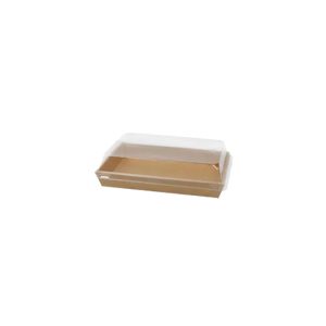 Kraft paper sushi box base 7x5x2 inch